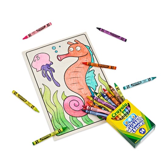Crayola® Ulta-Clean™ Washable Crayons, 24ct.